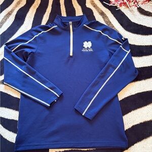 Under Armour Blue Quarter-Zip Shirt